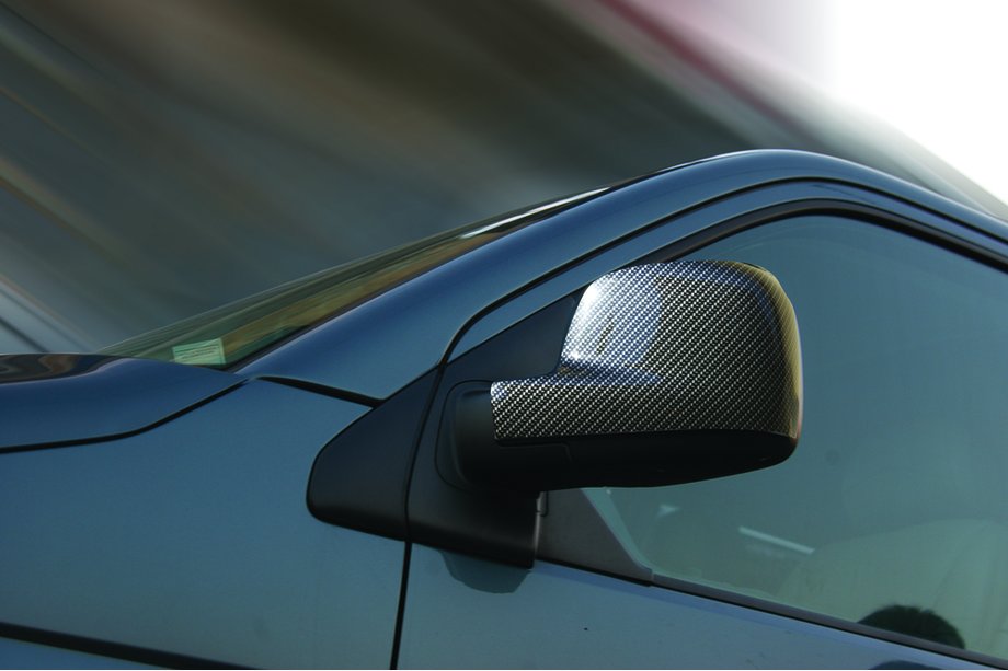 Volkswagen Caddy 2004–2010 Spejlkåber i carbon-look (2 stk.) Image