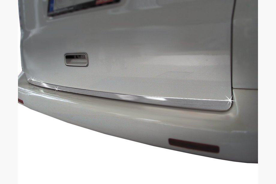 Volkswagen T5 Multivan 2003–2010 Bagagerumskantbeskytter (rustfrit stål) Carmos, 1 dør - opadgående Image
