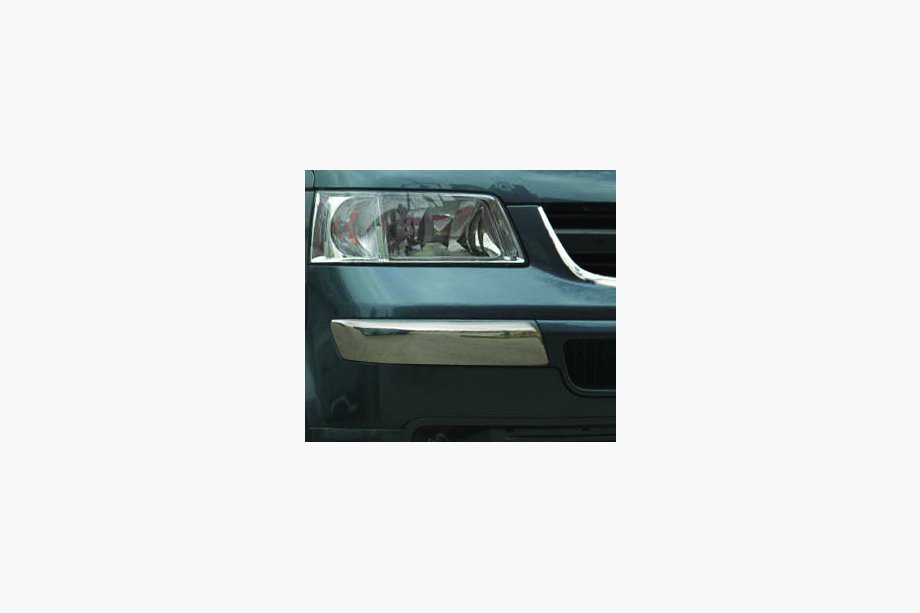 Volkswagen T5 Transporter 2003–2010 Hjørnebeskyttere til forreste kofanger (2 stk., rustfrit stål) Image