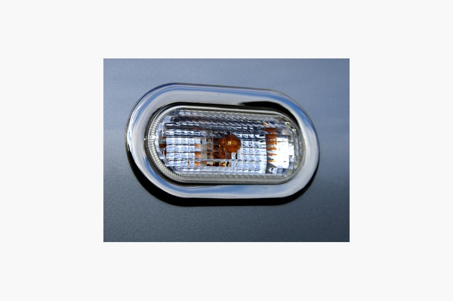 Seat Leon 1999–2005 Kromrammer til blinklys (2 stk., rustfrit stål) Image