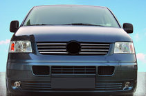 Volkswagen T5 Transporter 2003–2010 Krom kantlister til kølergrill (8 stk., rustfrit stål) foto 1
