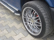 Volkswagen T4 Transporter 1990–2003 Sidetrin KB002 Ø60 mm (2 stk., rustfrit stål) Kun til kort akselafstand foto 4