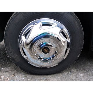 OEM hjulkapsler i rustfrit stål (2-ring, 4 stk.) foto 3