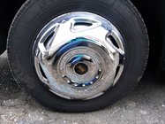 Mercedes Sprinter W906 2006–2018 OEM hjulkapsler i rustfrit stål (2-akslet, 4 stk.) foto 2