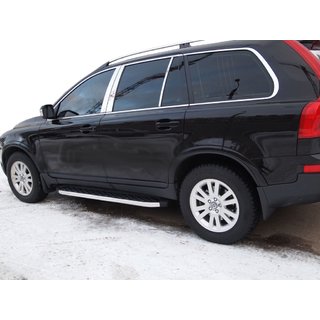 BlackLine sidetrin (2 stk., aluminium) foto 1