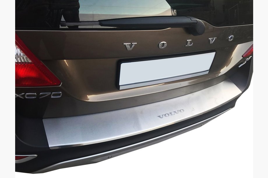 Volvo XC70 2007–2013 Bagkofangerbeskytter med opbuk Nataniko (rustfrit stål) Image