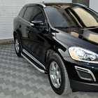 Volvo XC90 2002–2014 Sidetrin Fullmond (2 stk., aluminium) foto 1