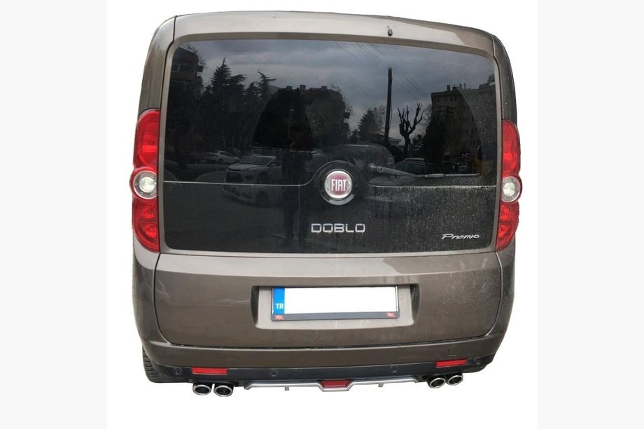 Fiat Doblo II 2010–2022 Bagkofangerbeklædning (til lakering) Image