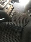 Audi Q7 2005–2015 EVA gulvmåtter (sorte) 3 rækker (6 måtter) foto 17