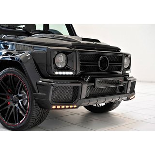 Front kofangerlæbe BRBS med LED Mercedes G-Klasse W463 1990–2018 foto 4