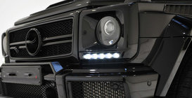 Mercedes G-Klasse W463 1990–2018 Forlygtecovers med LED (6 dioder, sæt) foto 1