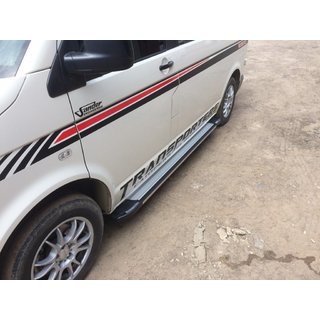 Rainbow sidetrin (2 stk., aluminium) foto 1