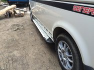 Volkswagen T5 Transporter 2003–2010 Sidetrin Allmond Grey (2 stk., aluminium) Kort akselafstand foto 1