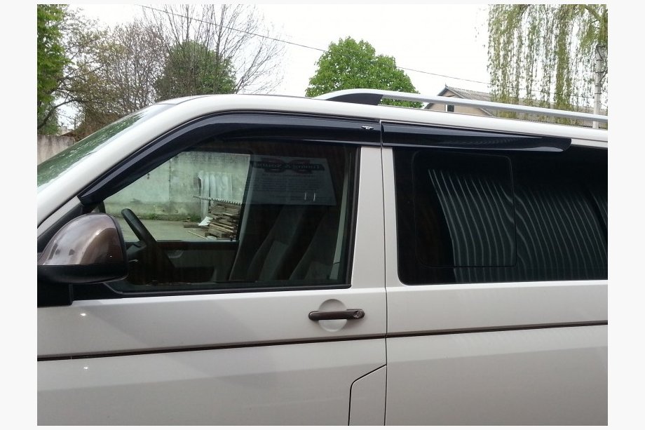 Volkswagen T5 Multivan 2003–2010 Vindafvisere til vinduer (4 stk., Sunplex Sport) Image