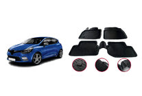 Renault Clio IV 2012–2019 Gummimåtter (4 stk., Niken 3D) foto 1