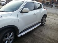 Nissan Juke 2010–2019 WhiteLine sidetrin (2 stk., aluminium) foto 1