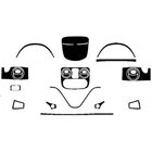 Fiat Doblo I 2001–2005 Instrumentbordbeklædning Aluminium foto 6