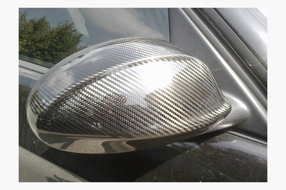 BMW 3-serie E90/E91 2005–2011 Spejlkåber 2005-2008 (2 stk., ægte carbon) Image