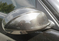 BMW 3-serie E90/E91 2005–2011 Spejlkåber 2005-2008 (2 stk., ægte carbon) foto 1