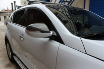 Kia Sportage 2010–2015 Spejlkåber (2 stk., carbon) foto 1