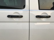 Volkswagen Touran 2003–2010 Dørhåndtagscovers (ægte carbon) foto 5