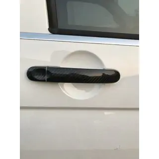 Dørhåndtagscovers (ægte carbon) foto 1