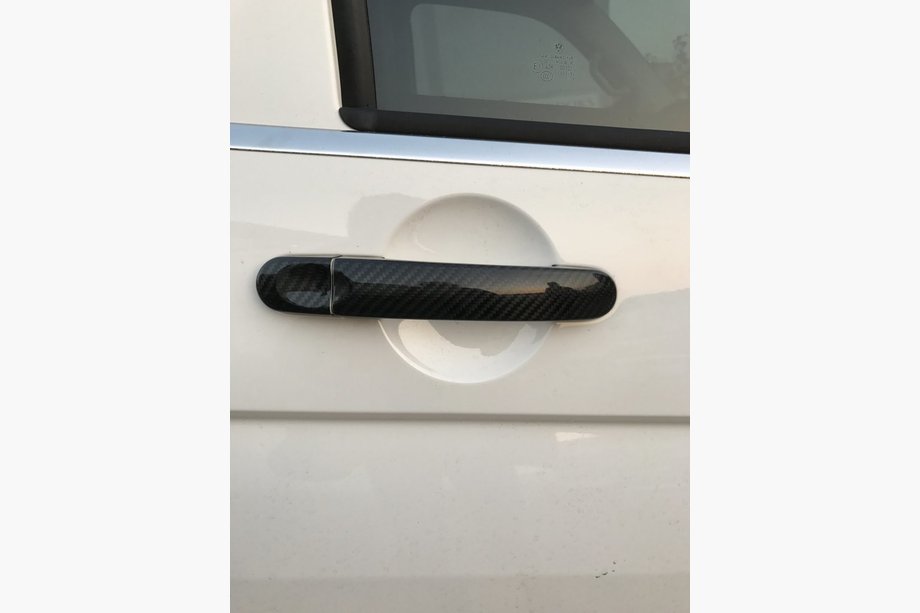 Volkswagen Touran 2003–2010 Dørhåndtagscovers (ægte carbon) Image