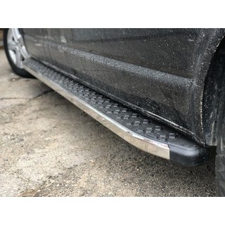 BlackLine sidetrin (2 stk., aluminium) Volkswagen T5 Transporter 2003–2010 foto 1