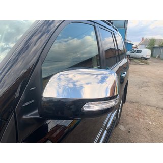 Spejlkapper 2012↗ (2 stk., rustfrit stål) Toyota Land Cruiser 200 2007–2021 foto 2