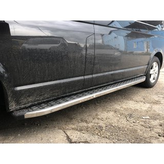 BlackLine sidetrin (2 stk., aluminium) foto 1