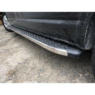 BlackLine sidetrin (2 stk., aluminium) foto 1