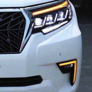 Forlygter Lexus-design-3-LED V1 (2017+, 2 stk) Toyota Land Cruiser Prado 150 2009–2023 foto 2