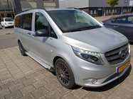 Mercedes Vito/V-klasse W447 2014– Sidetrin Allmond Grey (2 stk., aluminium) Lang (ExtraLong) foto 2