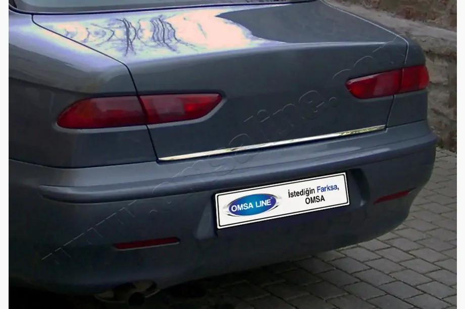 Alfa Romeo 156 1997–2007 Bagagerumskantliste (rustfrit stål) Image