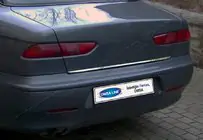 Alfa Romeo 156 1997–2007 Bagagerumskantliste (rustfrit stål) foto 1