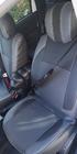 Dacia Duster 2008–2018 Sædeovertræk (kunstlæder + stof, Premium) foto 1