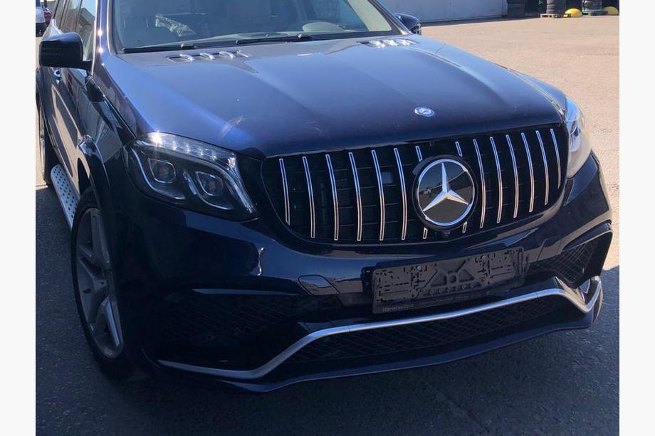 Mercedes GL/GLS class X166 2012–2019 NEDSAT! Panamericana GT frontgrill (til GLS) Image