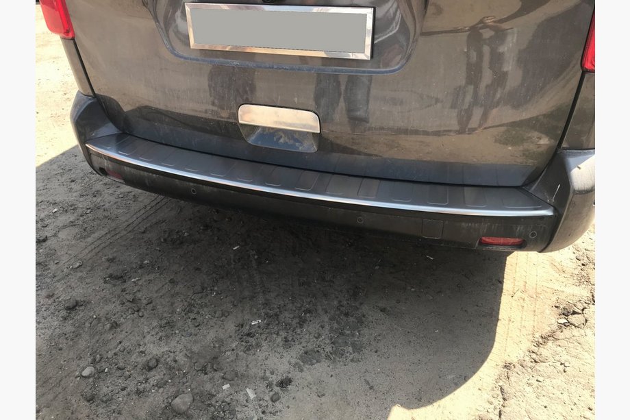 Toyota Proace 2016– Krom bagkofangerbeskytter OmsaLine (rustfrit stål) Lang akselafstand Image