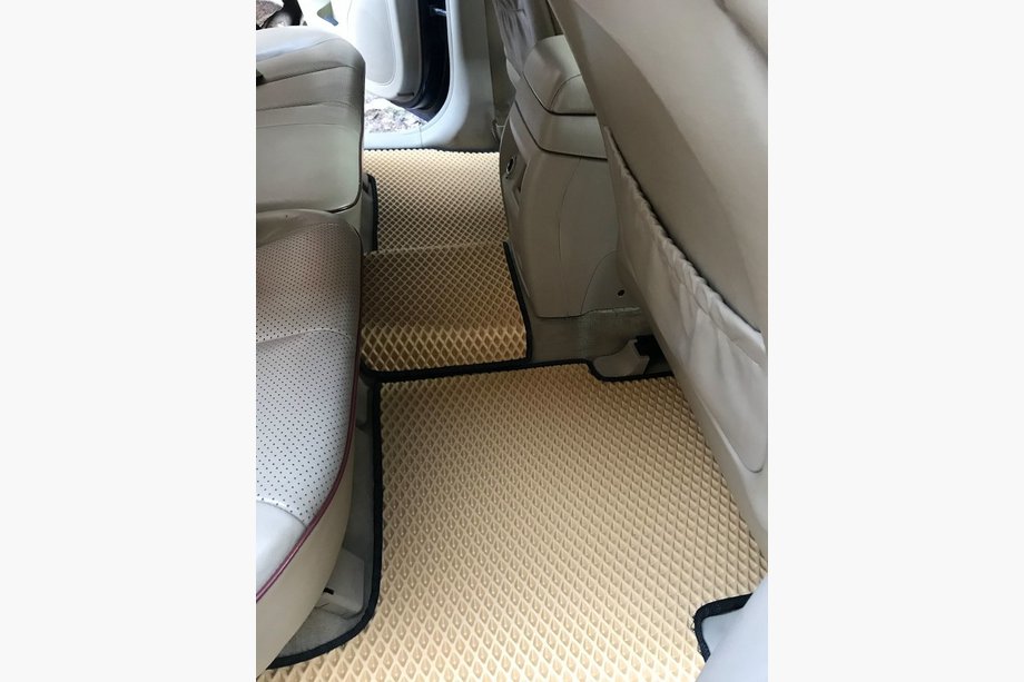 Hyundai Santa Fe 2 2006–2012 EVA-bilmåtter (beige) Foto 5