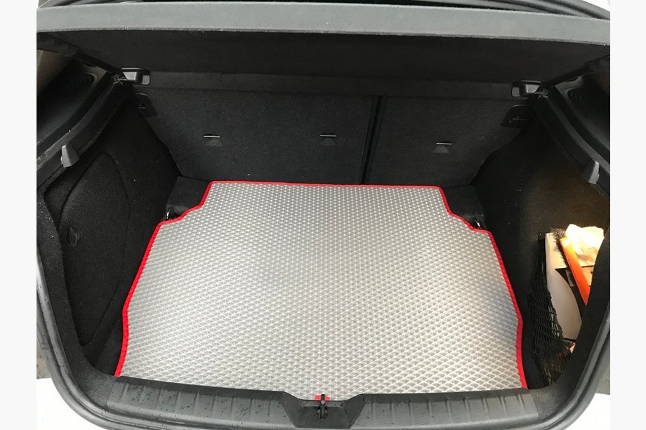 BMW 1-serie F20/F21 2011–2019 EVA bagagerumsmåtte (grå) Image