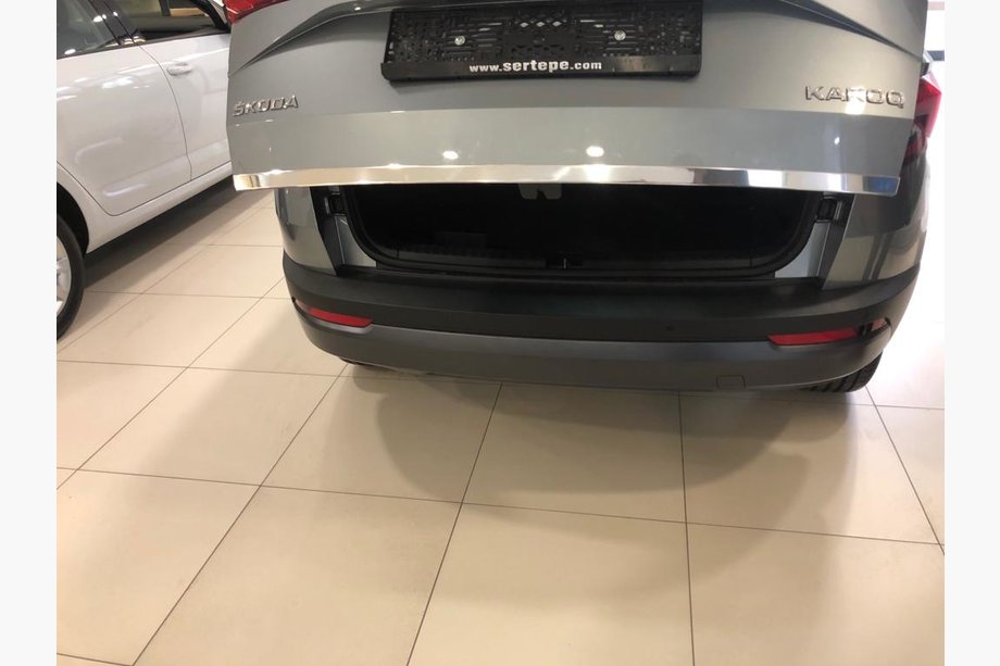 Skoda Karoq 2018– Bagklapskantliste (rustfrit stål) Image