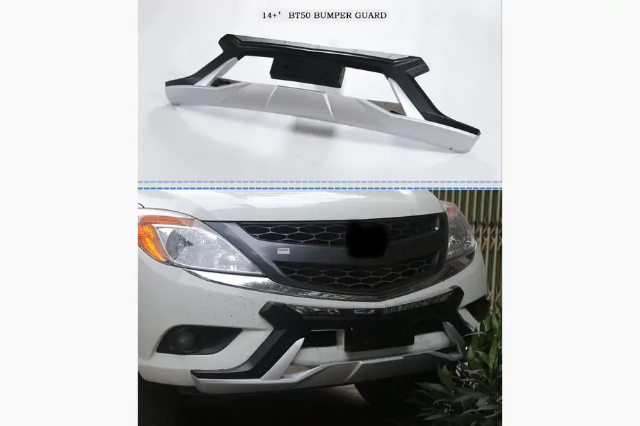 Mazda BT-50 2012– Front- og bagkofanger læbespoiler V1 Image