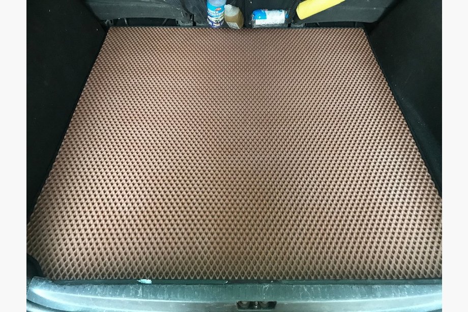Renault Scenic/Grand 2009–2016 Bagagerumsmåtte (EVA, murstensrød, 5 sæder) Grand Foto 1