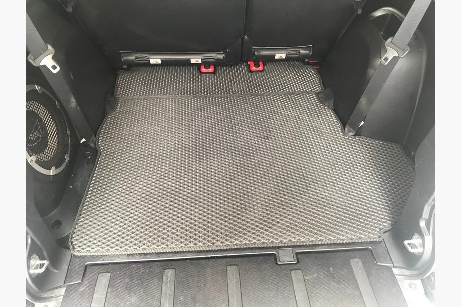 Citroen C-Crosser 2007–2013 Bagagerumsmåtte (EVA, sort) 7-personers Image