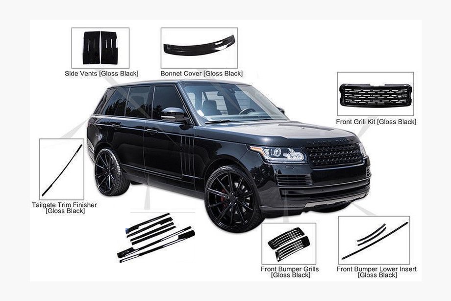Range Rover IV L405 2013–2021 Bodykit-sæt 2013-2017 (Black Edition) Image