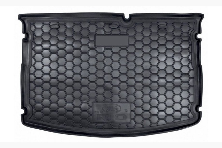 Kia Rio 2012–2017 Bagagerumsbakke i gummi HB 2015+ MID uden organizer (Autogumm) Image