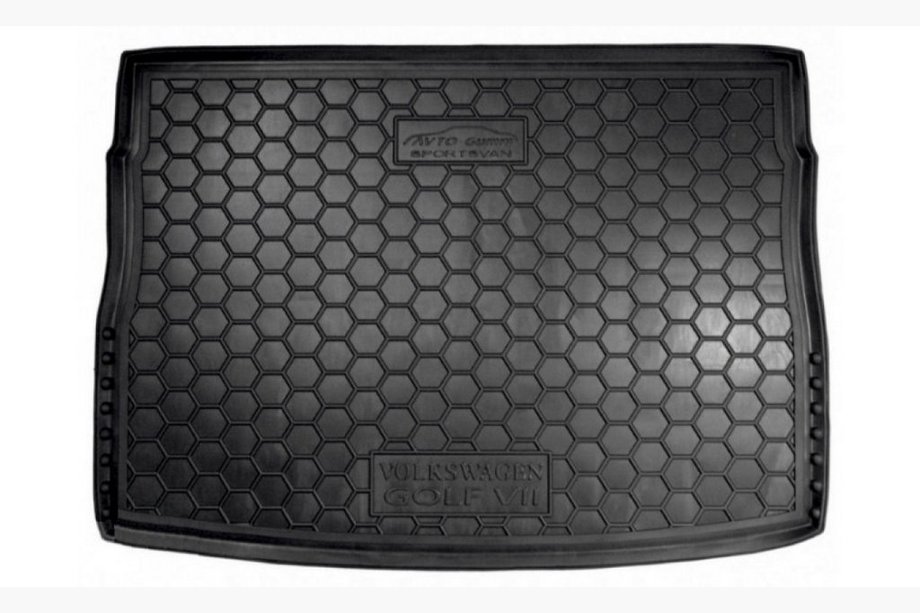 Volkswagen Golf 7/E-Golf 2012–2020 Bagagerumsbakke til Sportsvan (Autogumm, plast) Image