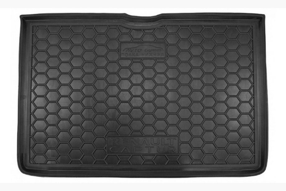 Renault Captur 2013–2019 Bagagerumsbakke, nederste niveau (Autogumm, plastik) Foto 1