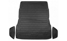Mercedes S-klasse W222 2013–2022 Bagagerumsmåtte uden sædejustering (Autogumm, gummi) foto 1