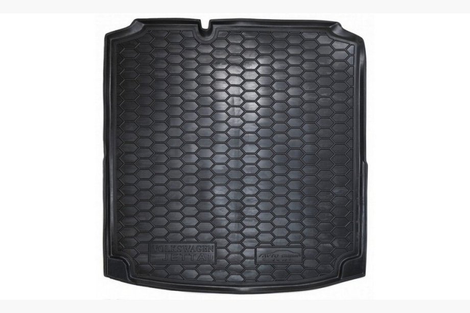 Volkswagen Jetta 2011–2018 Bagagerumsmåtte uden sideflapper TOP (Autogumm, plast) Image